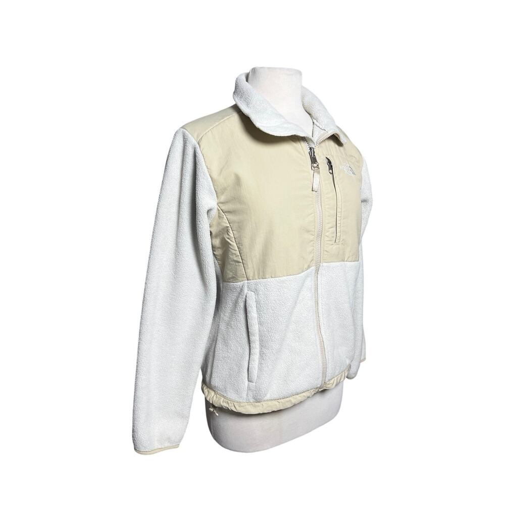 NORTHFACE Women’s Denali Fleece Zip Up Mixed Media Outerwear Jacket - Picture 2 of 5